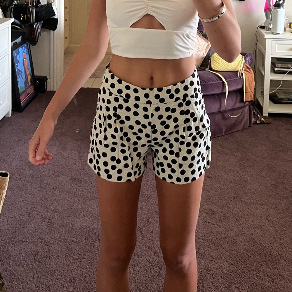 J Crew Polka Dot Shorts